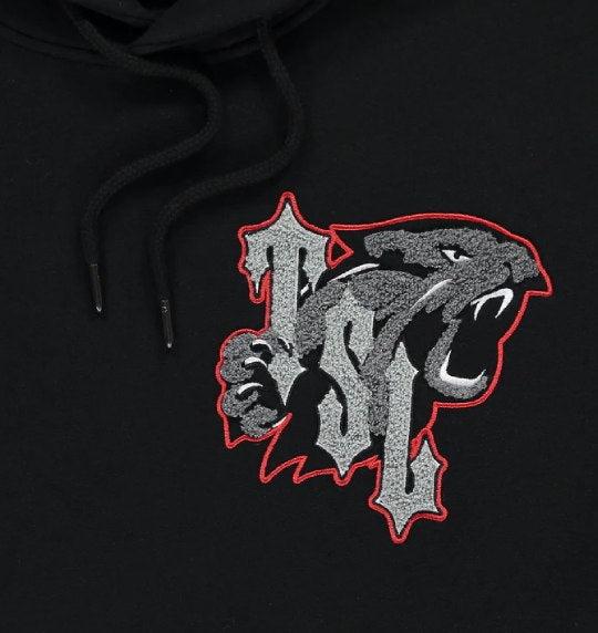 Trapstar Shooters TSL Hooded Short Set - Black / Red