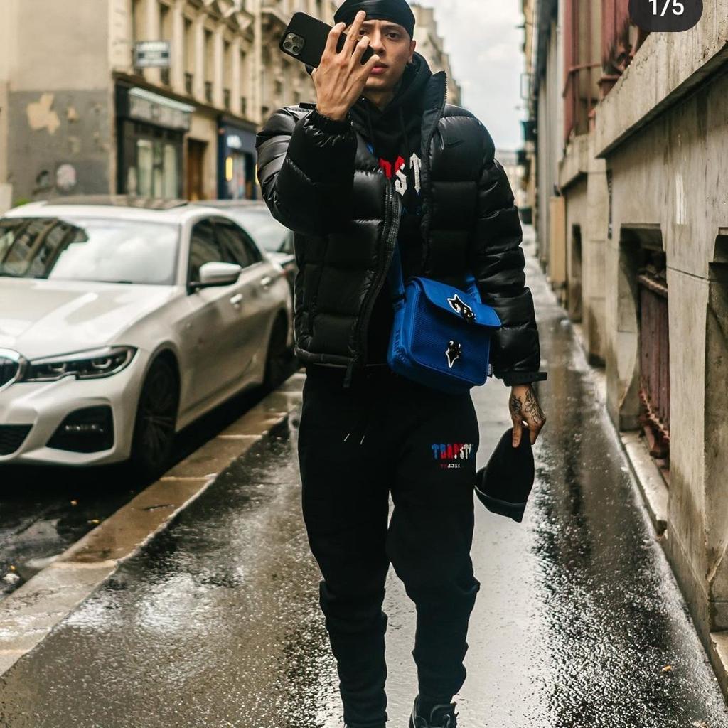 Trapstar Irongate Messenger Bag 1.0 - Blue