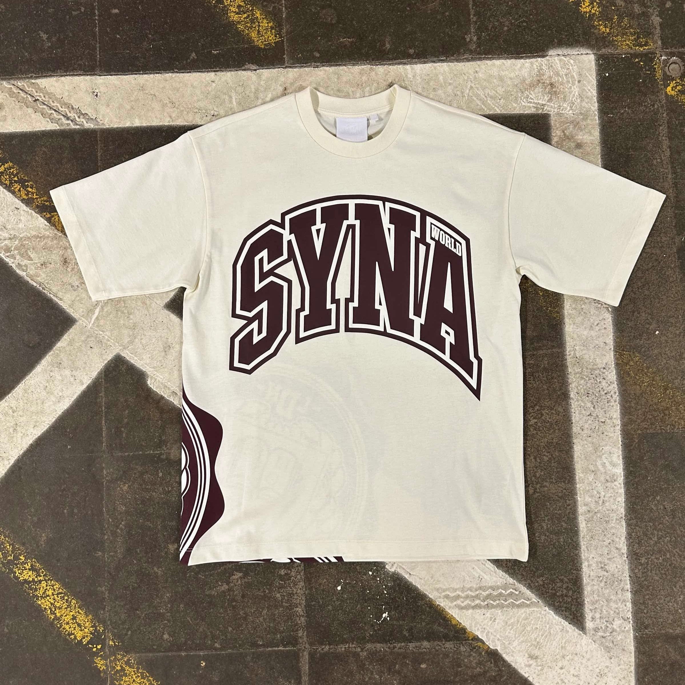 Syna World Crest T-Shirt - Off White