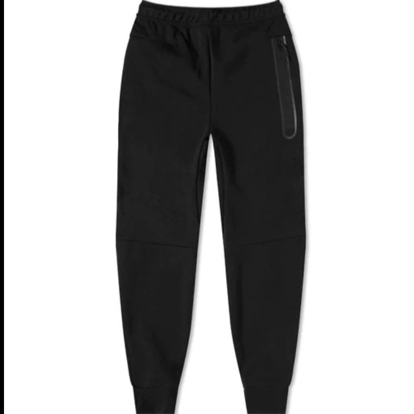 Nike tech fleece sale bottoms black