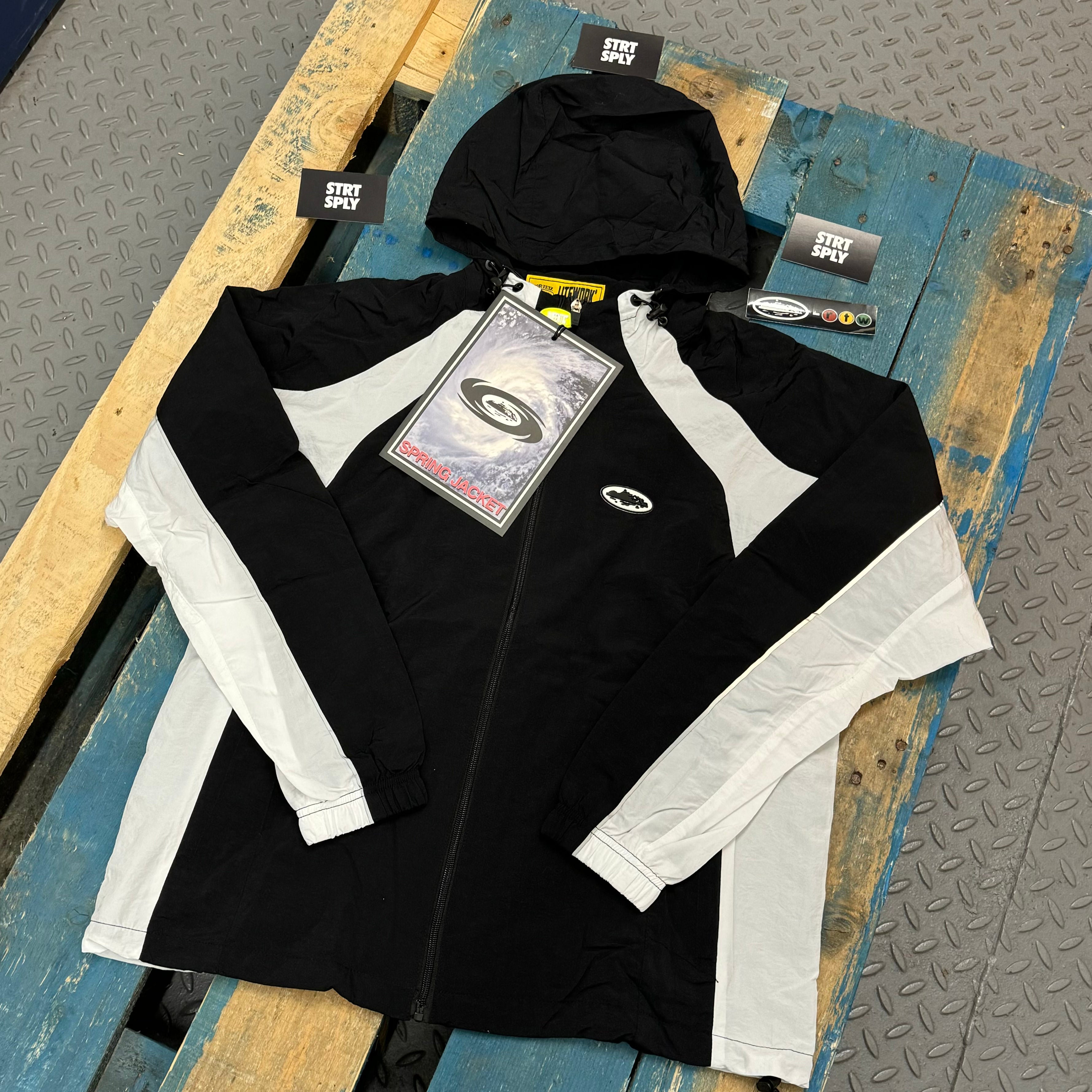 Spring sales jacket black
