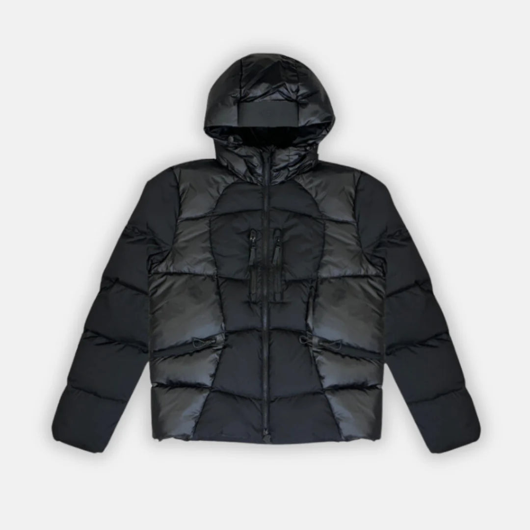 Syna World Wave Puffer Jacket - Black