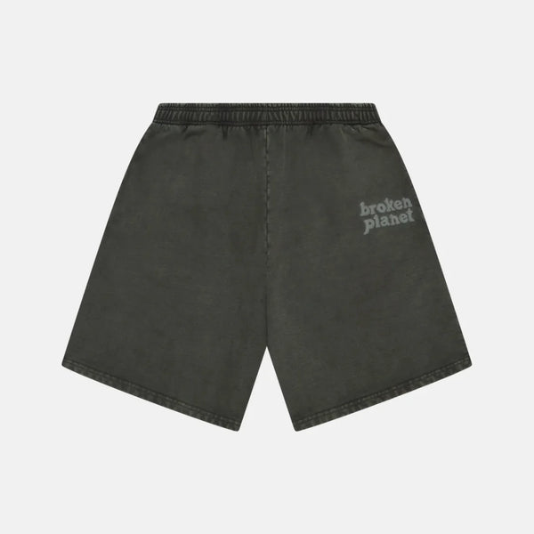 Broken Planet Market Basics Shorts - Washed Soot Black