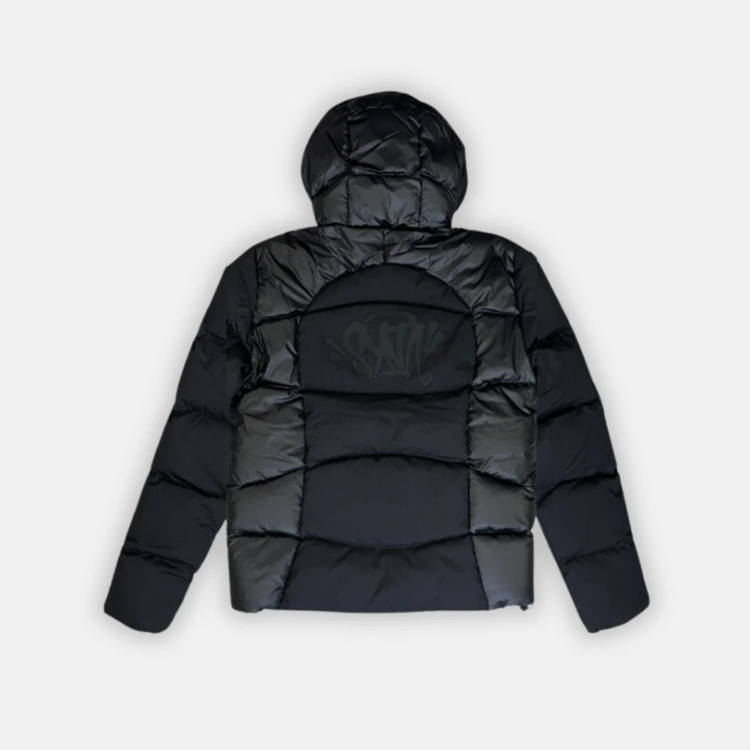 Syna World Wave Puffer Jacket - Black