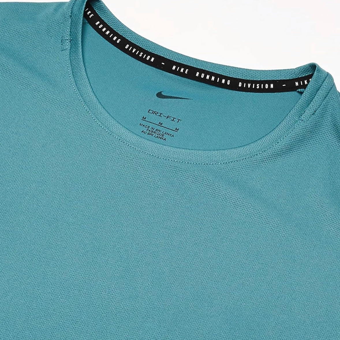Nike Dri-Fit UV Run DVSN Miler 1.0 T-Shirt - Mineral Teal