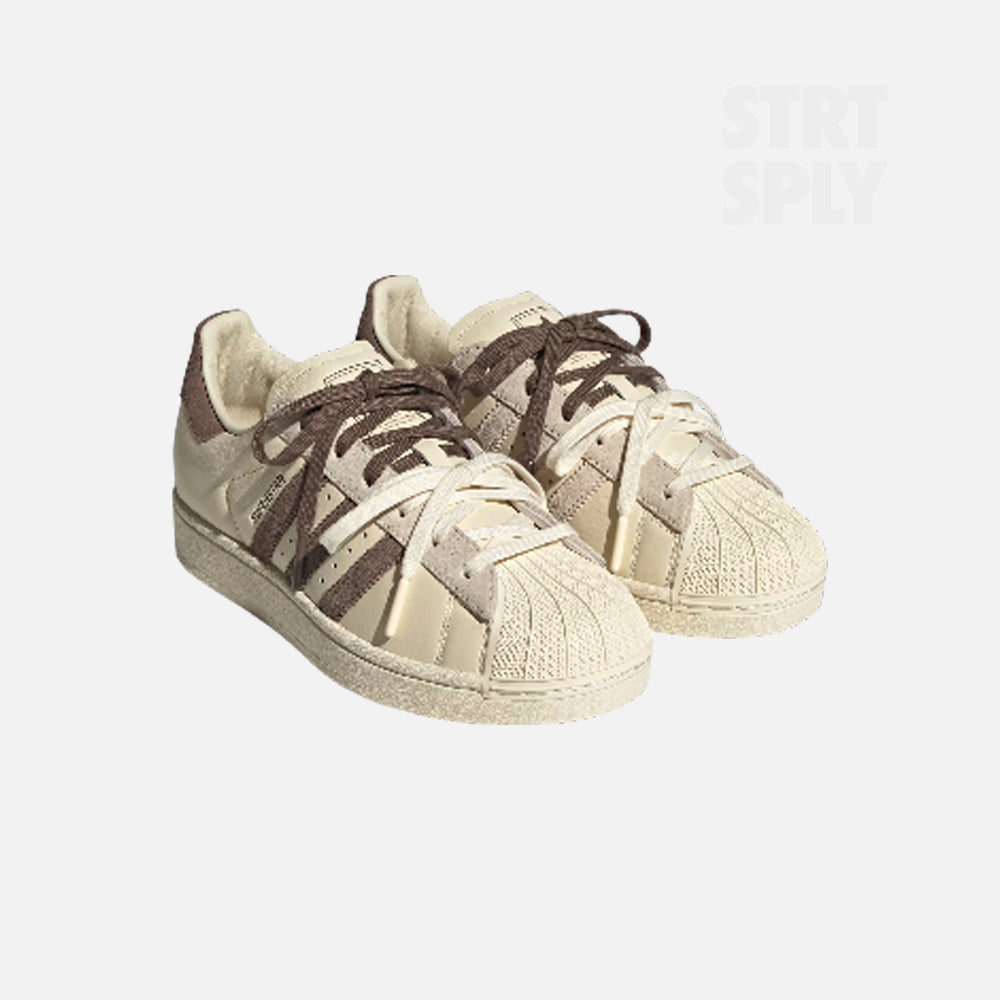 adidas x Molly Mae Superstar II  Latte - Cream White