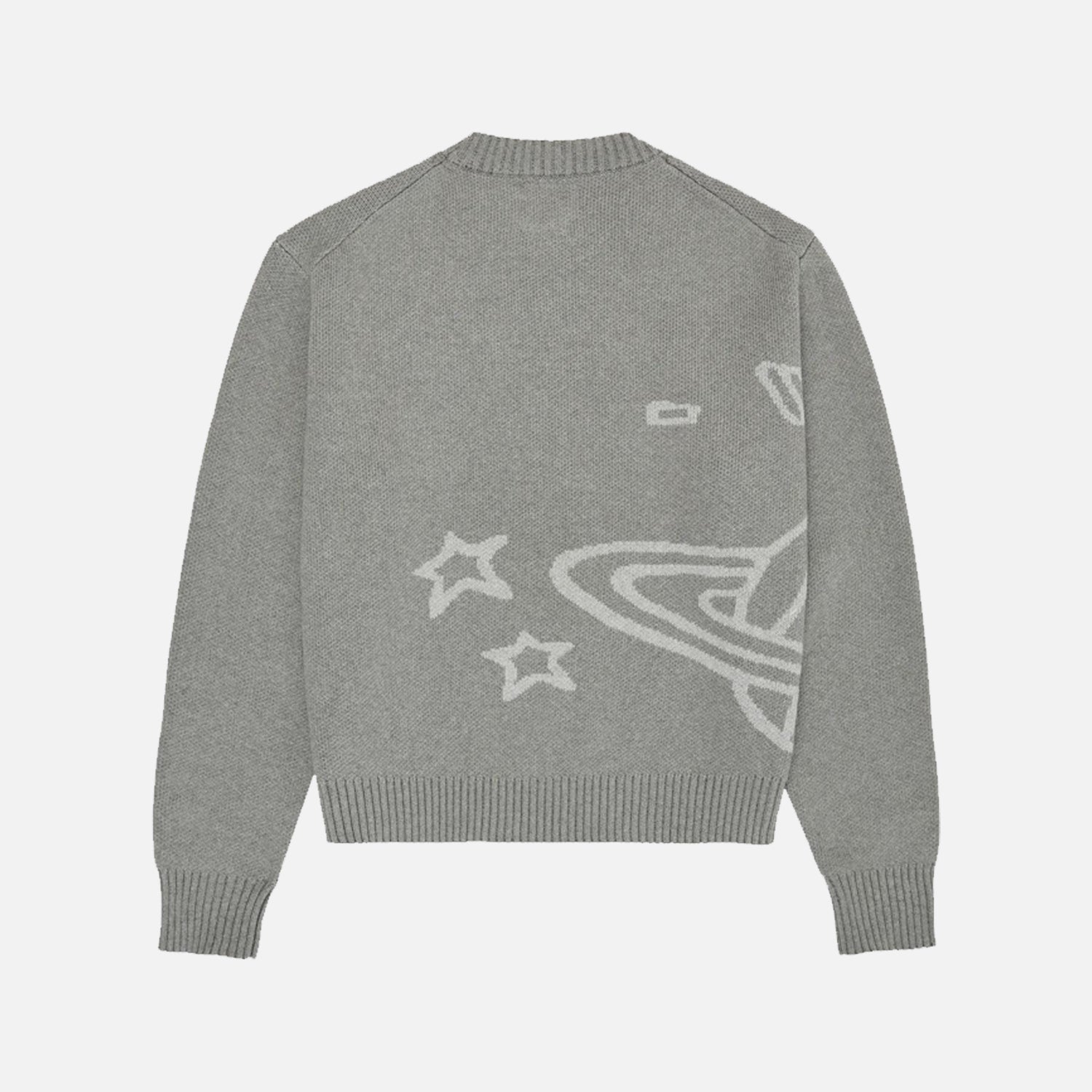 Broken Planet Market Knit Sweater - Heather Grey