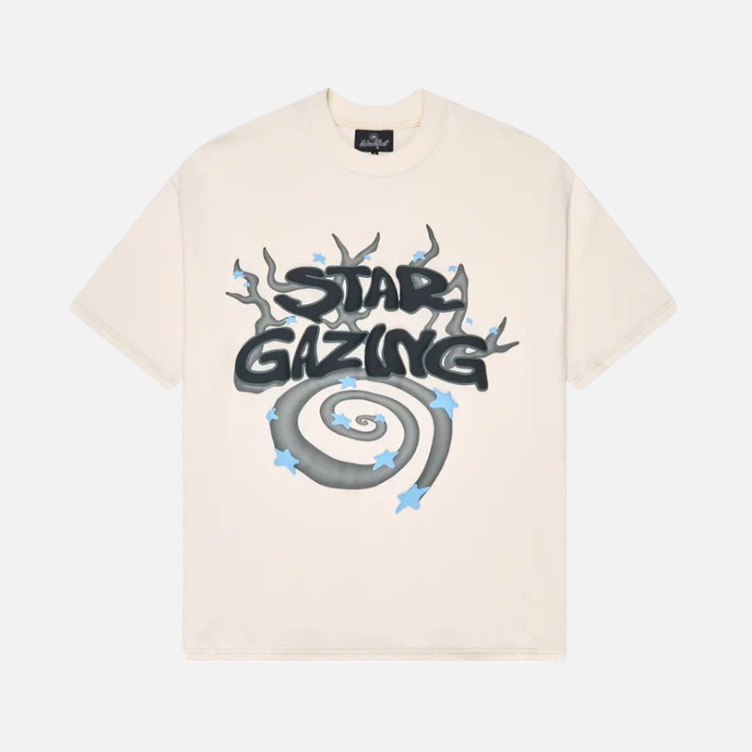 Broken Planet Market Star Gazing T-Shirt - Vanilla White