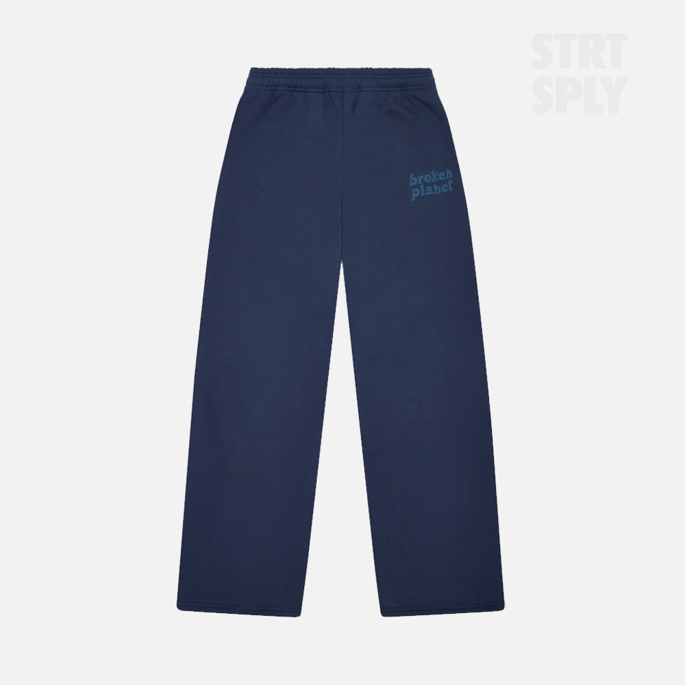 Broken Planet Basics Straight Leg Bottoms - Deep Navy