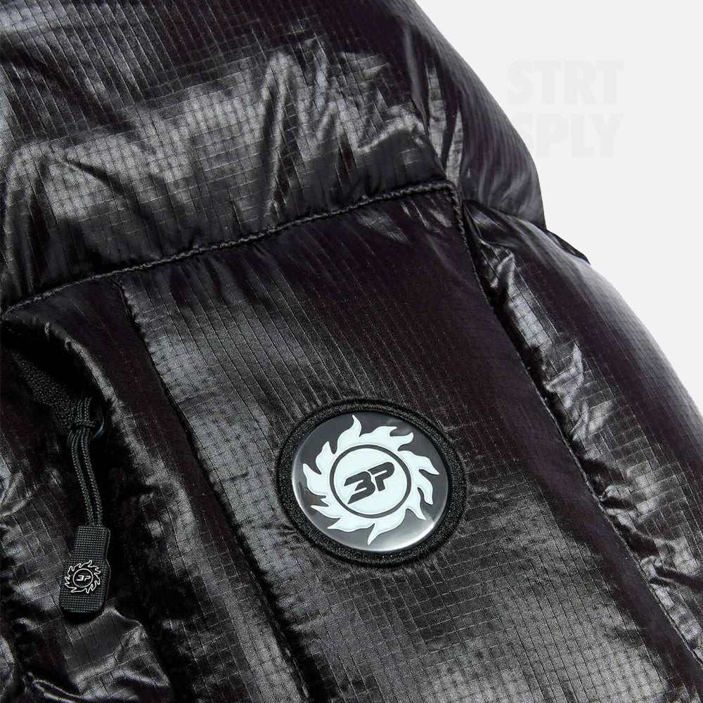 Broken Planet Puffer Jacket - Black