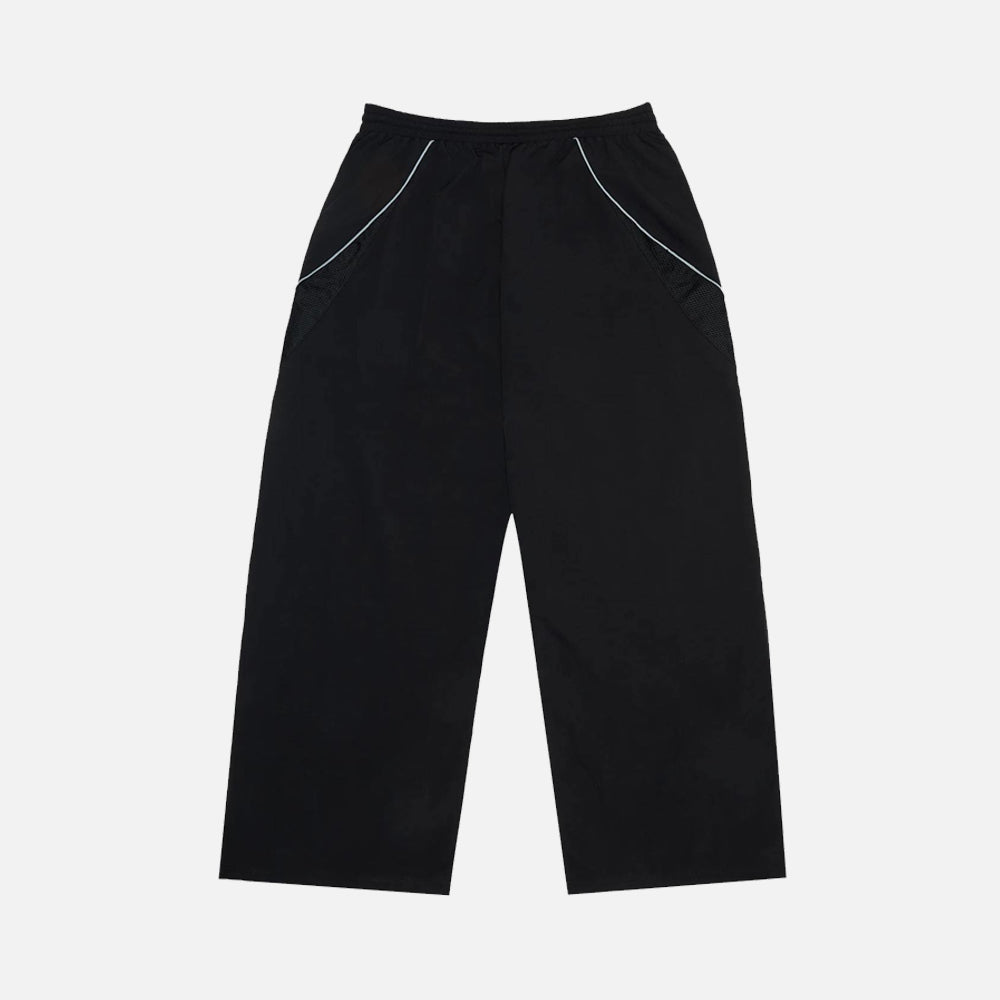 Broken Planet Performance Reflective Bottoms - Midnight Black