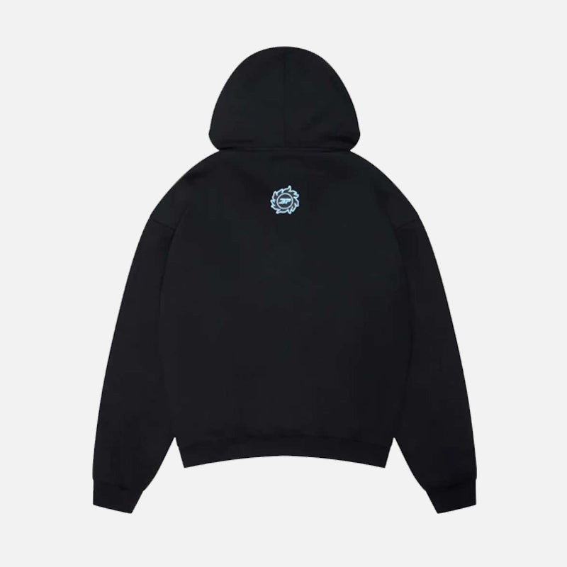 Broken Planet Sky Walking Hoodie - Midnight Black