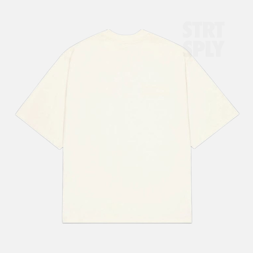 Broken Planet Star Logo T-Shirt - Vanilla White