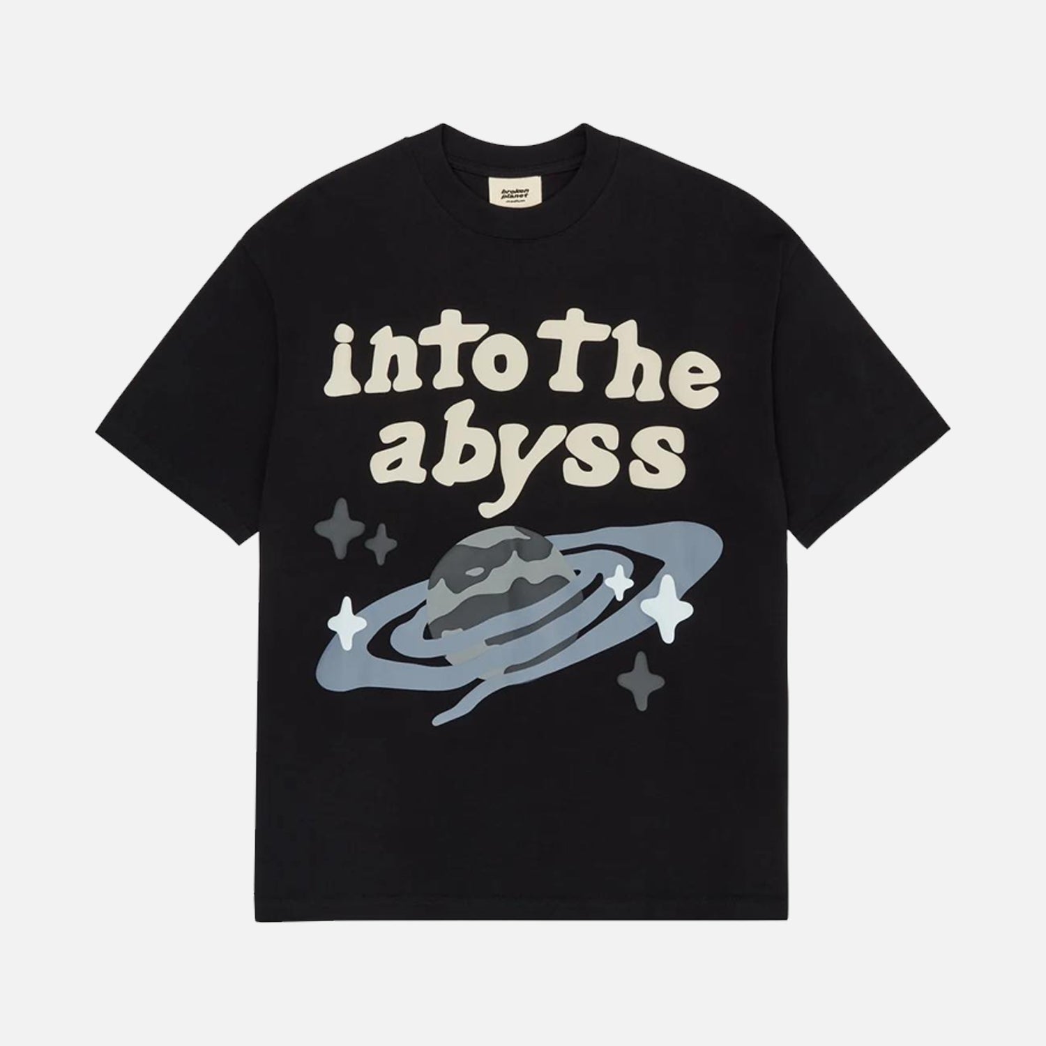 Broken Planet Market Into The Abyss T-Shirt - Soot Black