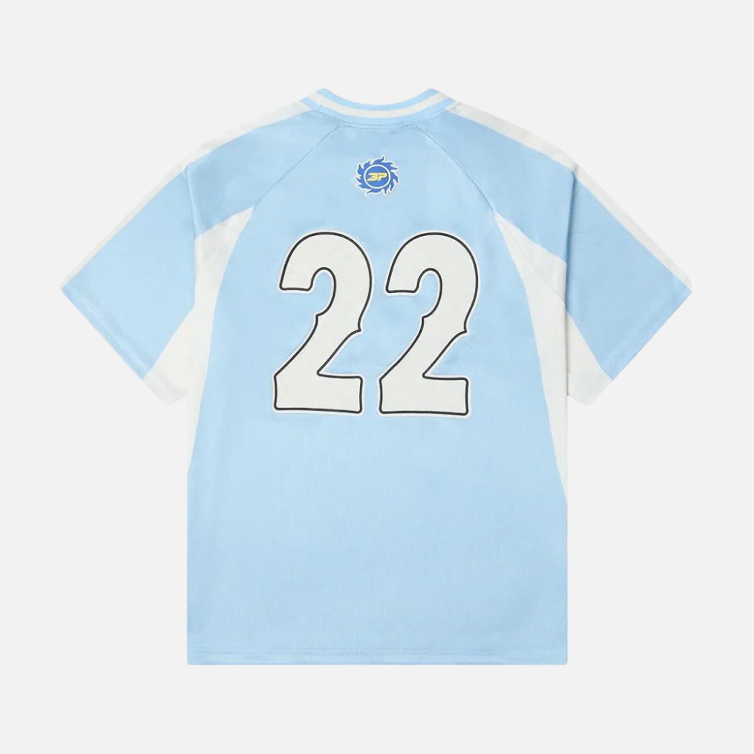 Broken Planet Market Football Jersey - Light Blue