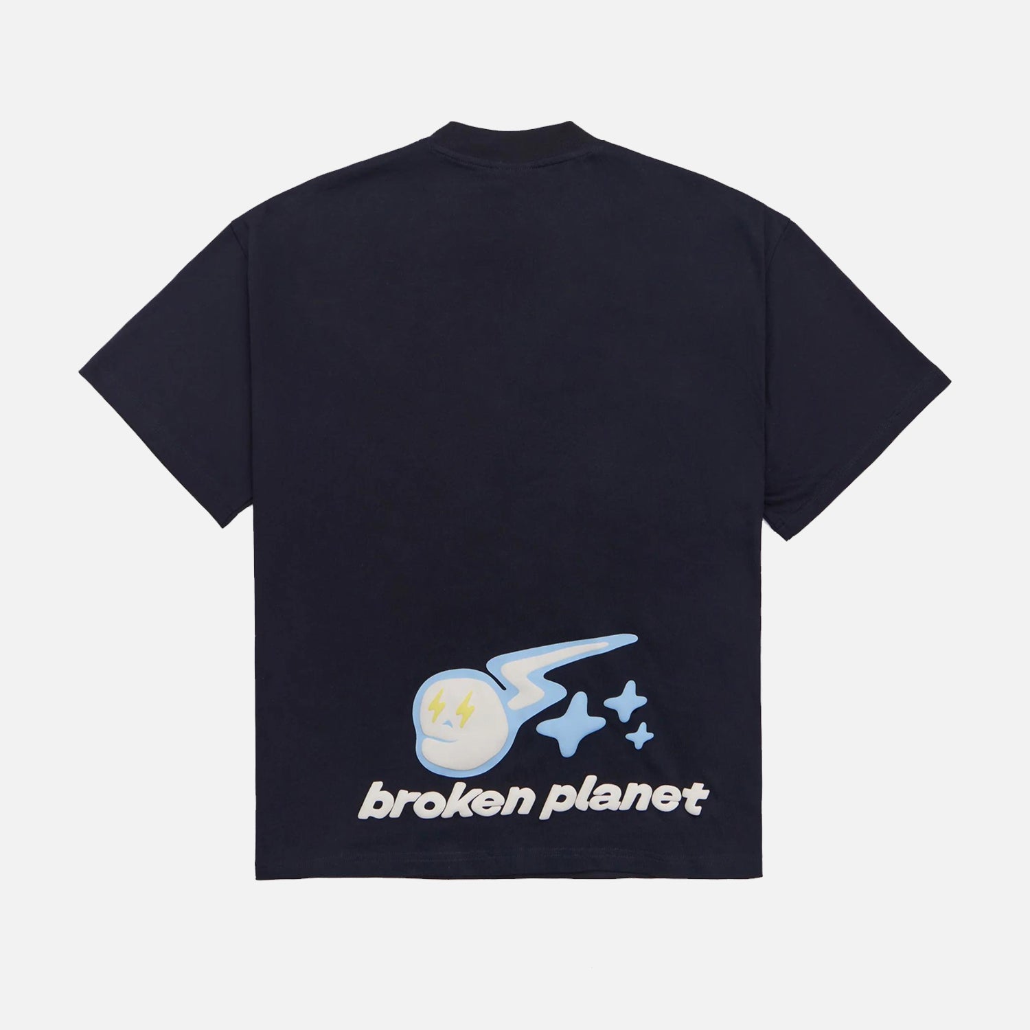 Broken Planet Market 'Speed of Light' T-Shirt - Midnight Black