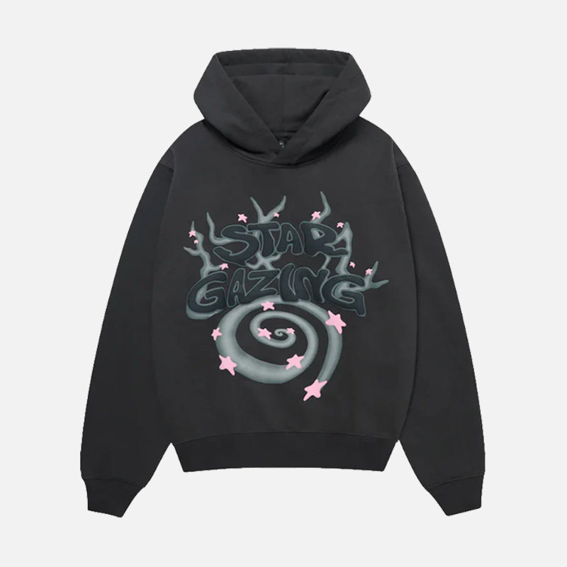 Broken Planet Stargazing Hoodie - Soot Black