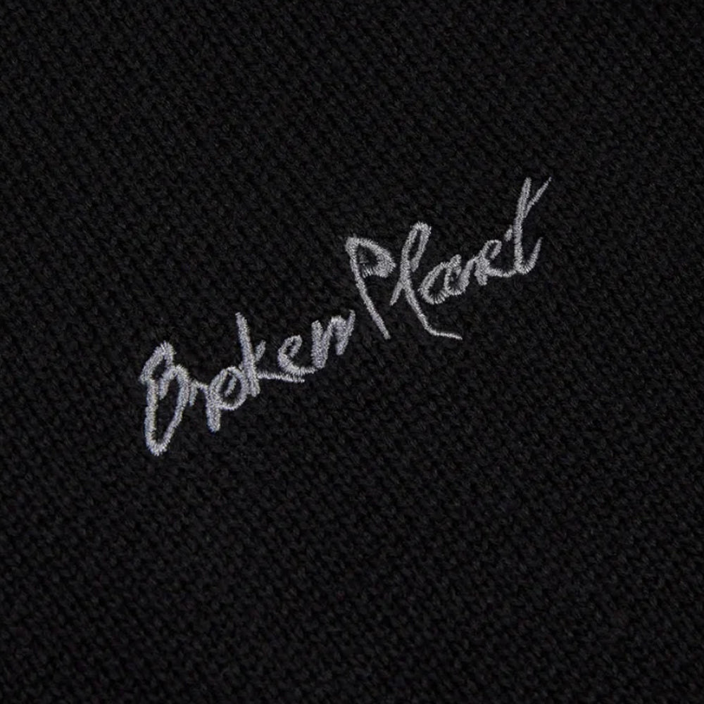 Broken Planet Market Knit Sweater - Black