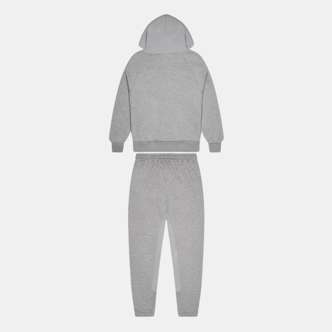 Trapstar Shooters Hooded Panel Tracksuit - Grey / Blue