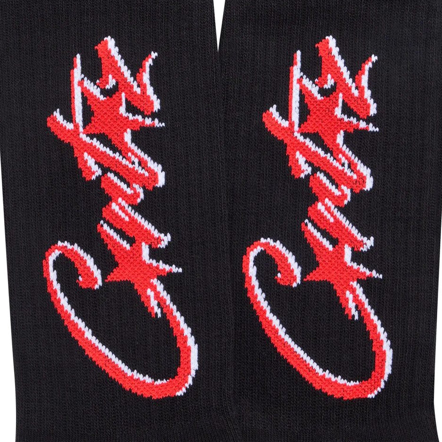 Corteiz RTW Allstarz Socks - Black / Red