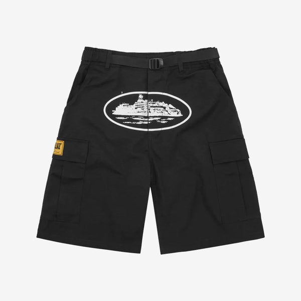 CORTEIZCARGOSHORTSBLACKWHITEGU