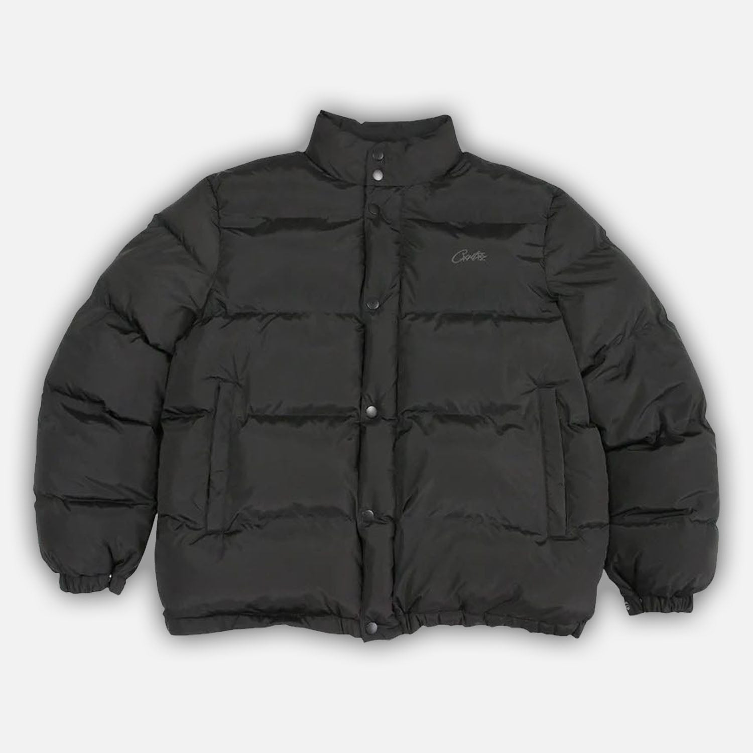 Corteiz RTW OG Bolo Puffer Jacket - Triple Black