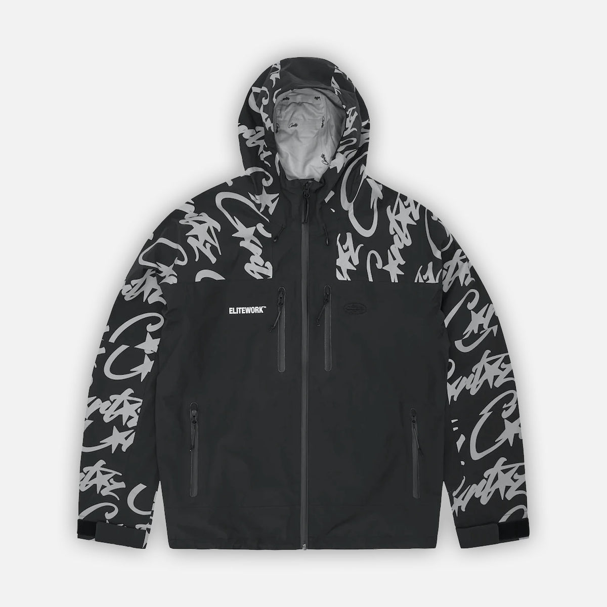 ジャケット・アウター Corteiz Waterproof Shell Jacket CORTEIZCRTZRTWELITEWORKSHELLWA
