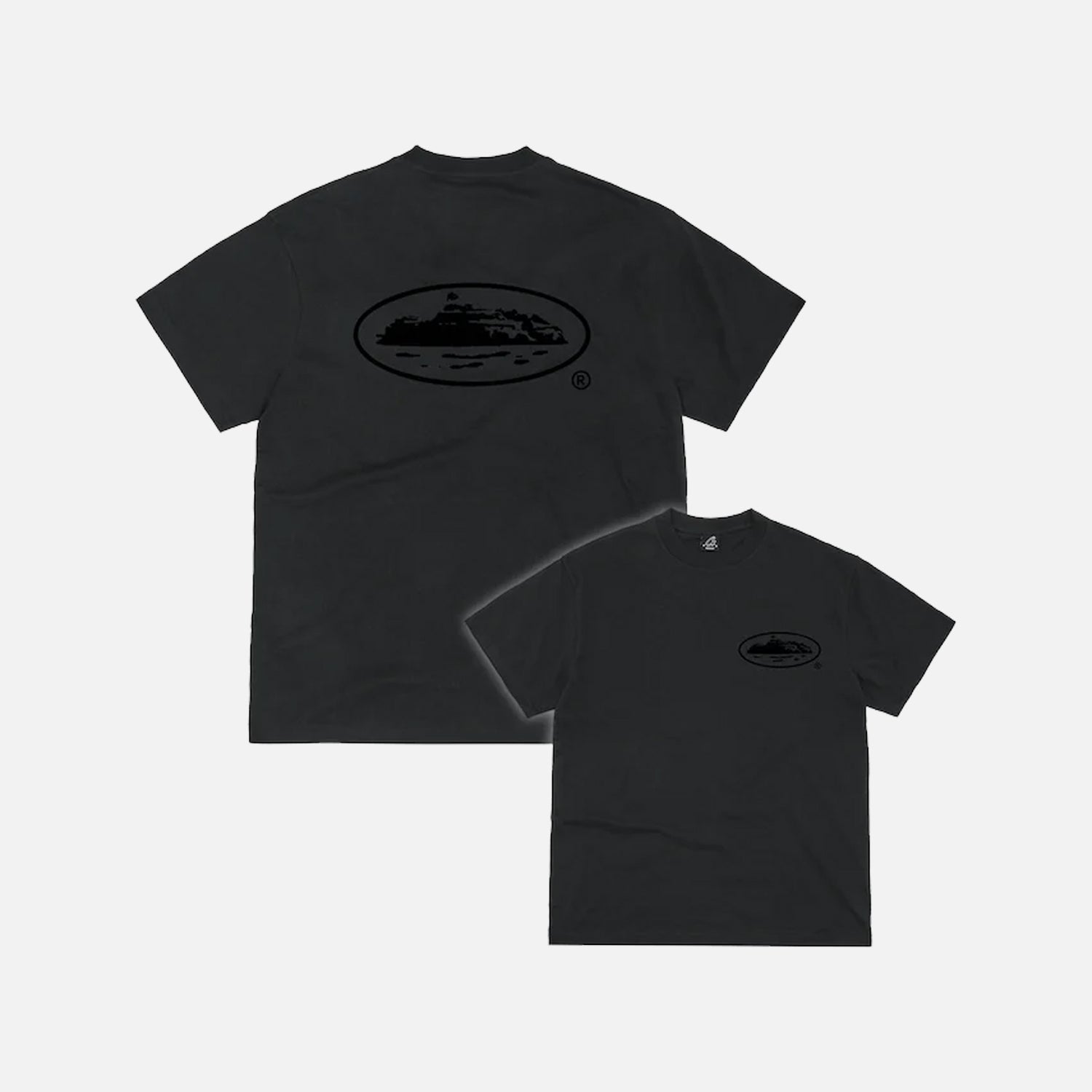 Corteiz RTW OG Island T-Shirt - Triple Black