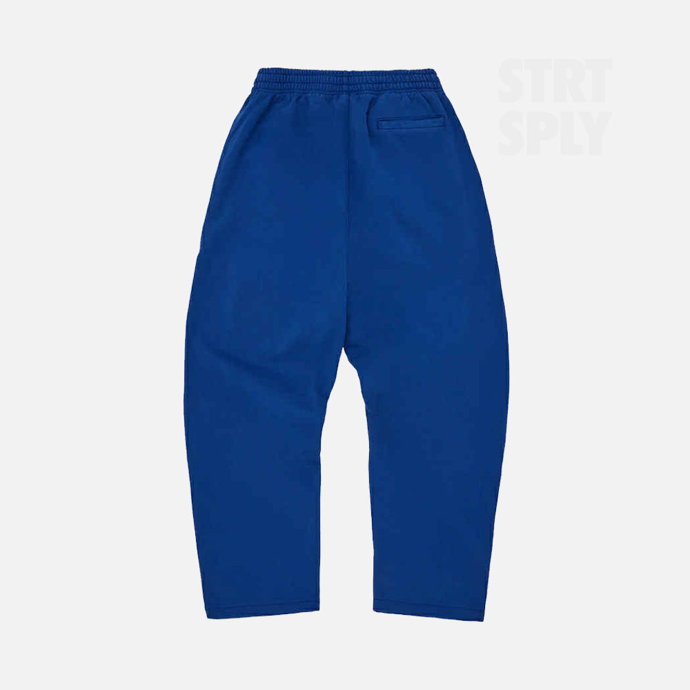 Corteiz RTW Island Puff Print Open Hem Pant - Royal Blue