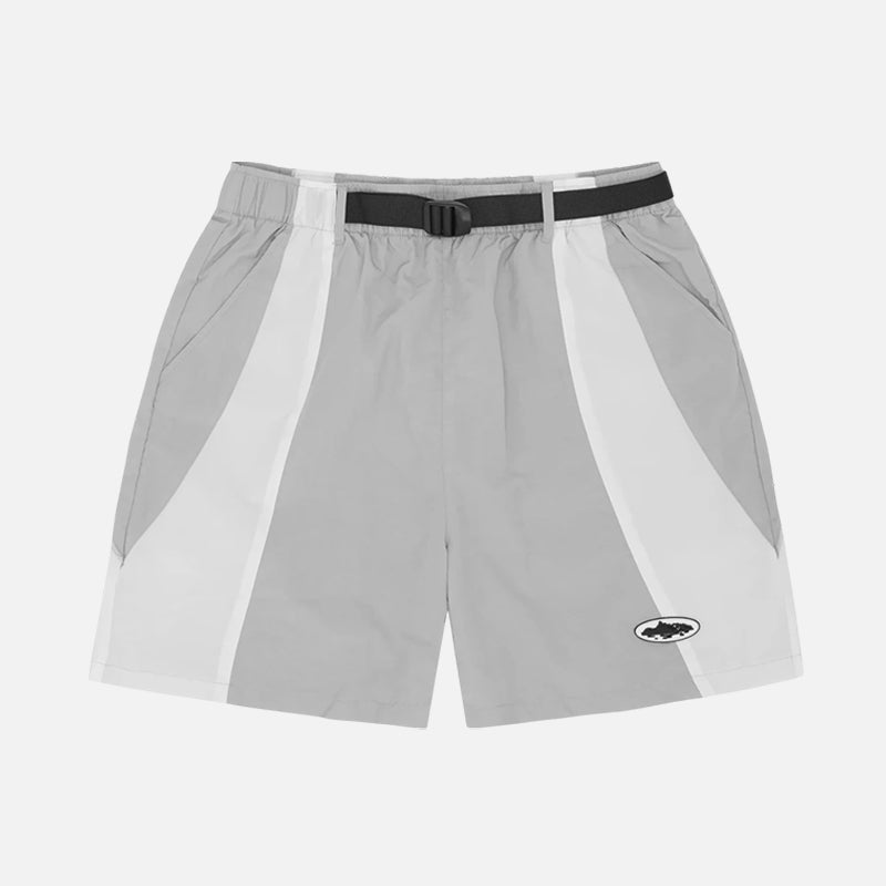 Corteiz RTW Spring Shorts - Grey / White