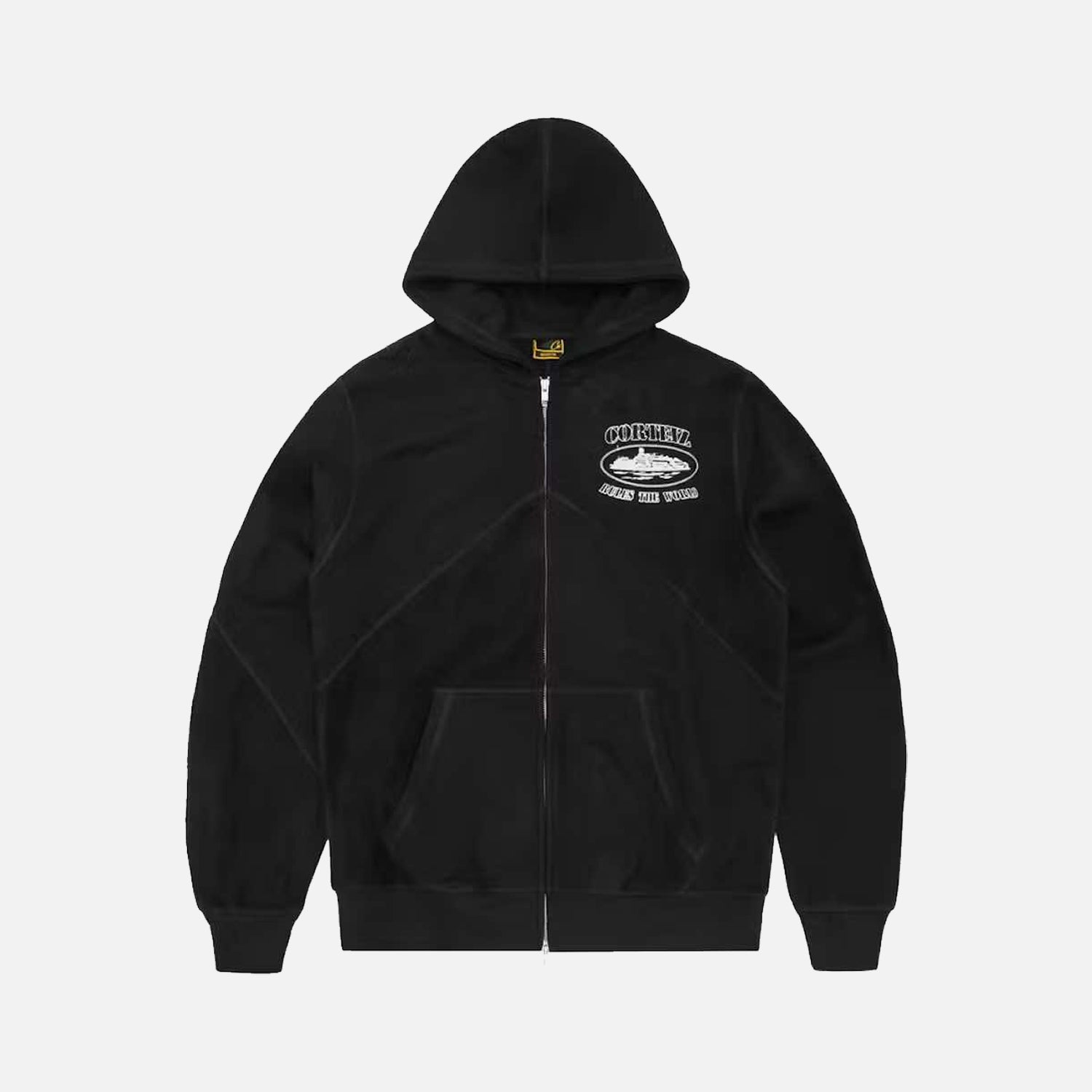 Corteiz RTW Superior V2 Hoodie - Black / White