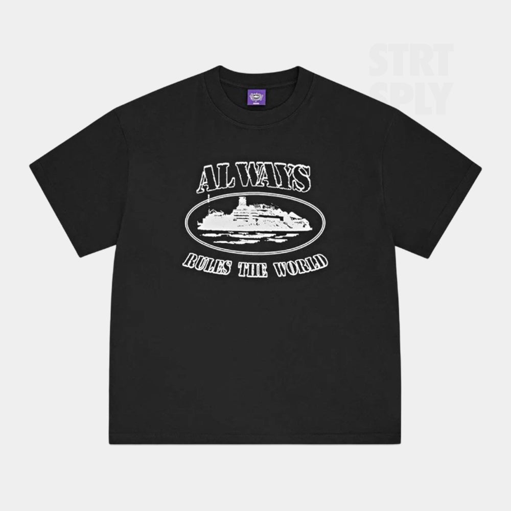 Corteiz RTW x ADWYSD OG Alweiz T-Shirt - Black
