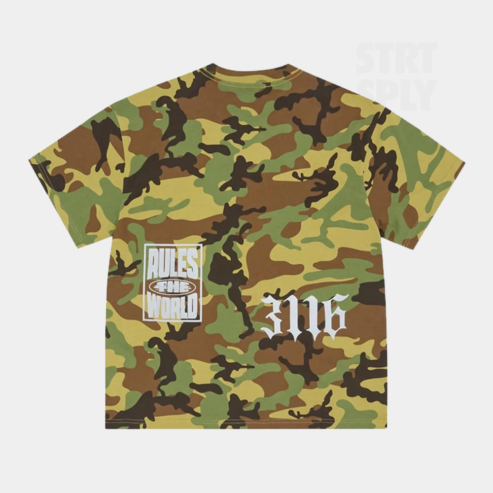 Corteiz RTW x ADWYSD OG Alweiz T-Shirt - Camo