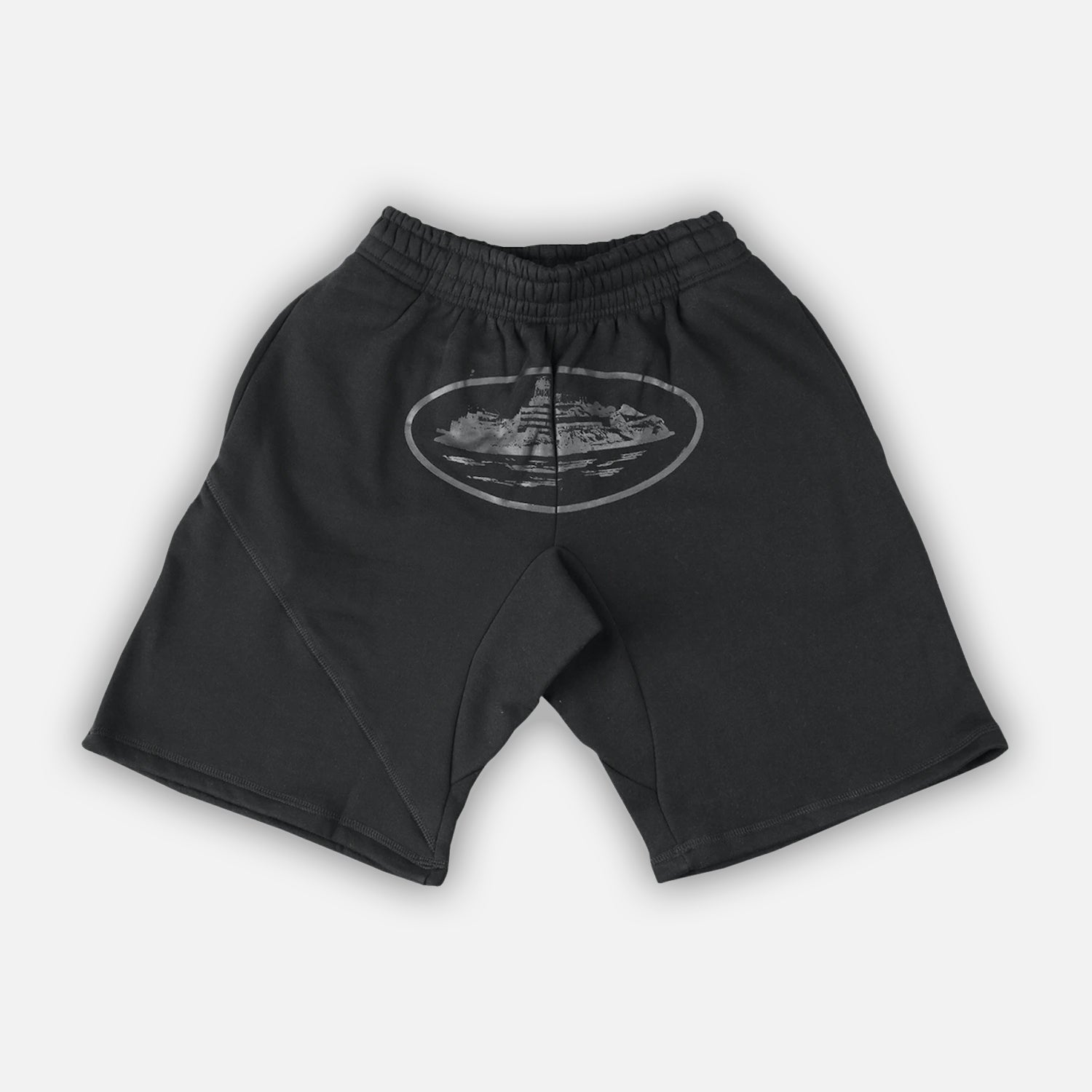 Corteiz RTW Alcatraz Shorts - Triple Black