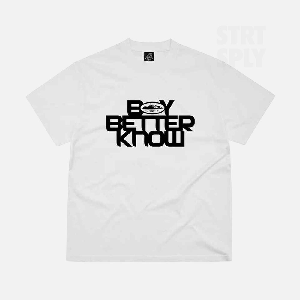 Corteiz RTW x BBK Alcatraz Island T-Shirt - White