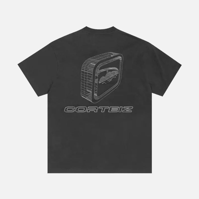 Corteiz RTW Blueprint T-Shirt - Black