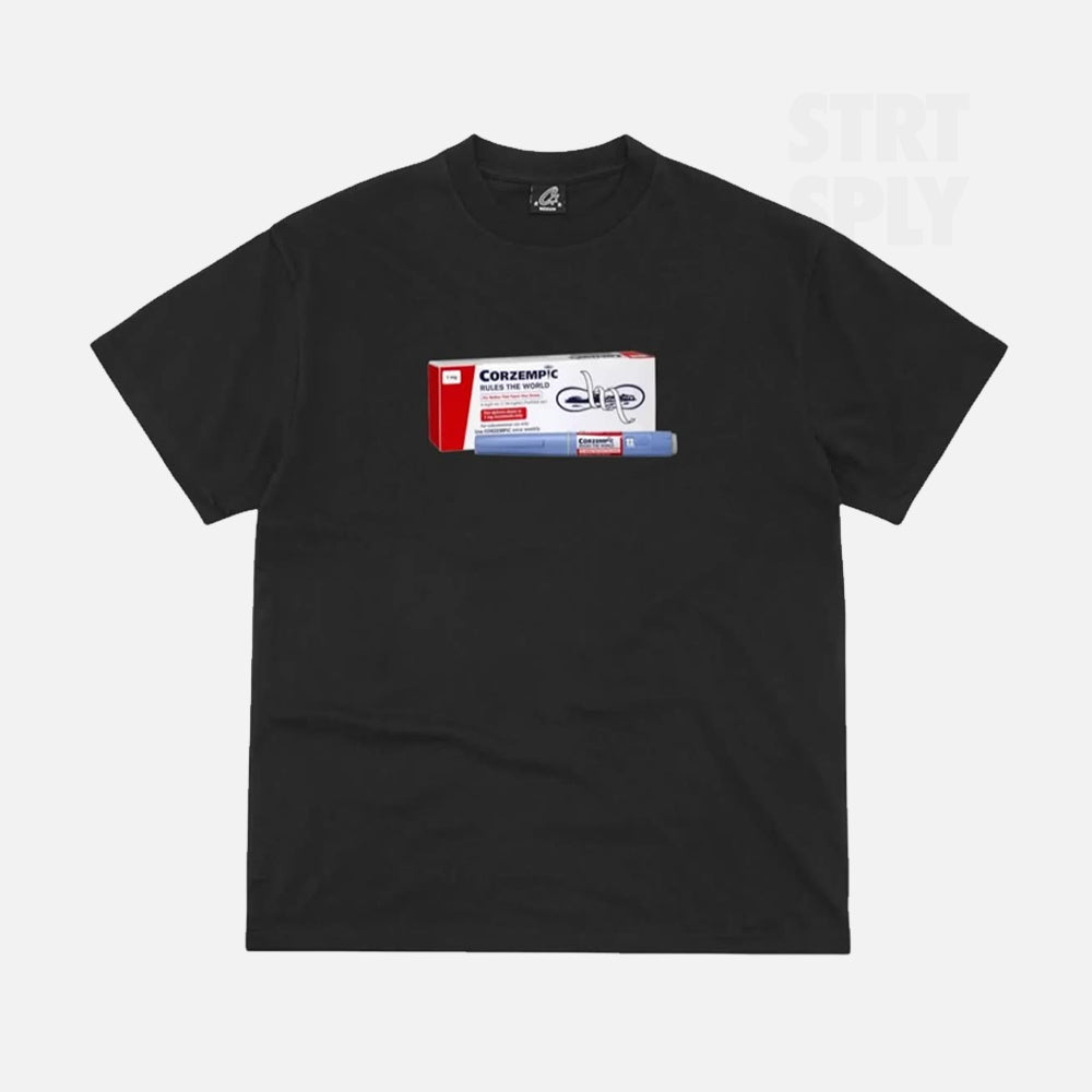 Corteiz RTW Corzempic T-Shirt - Black