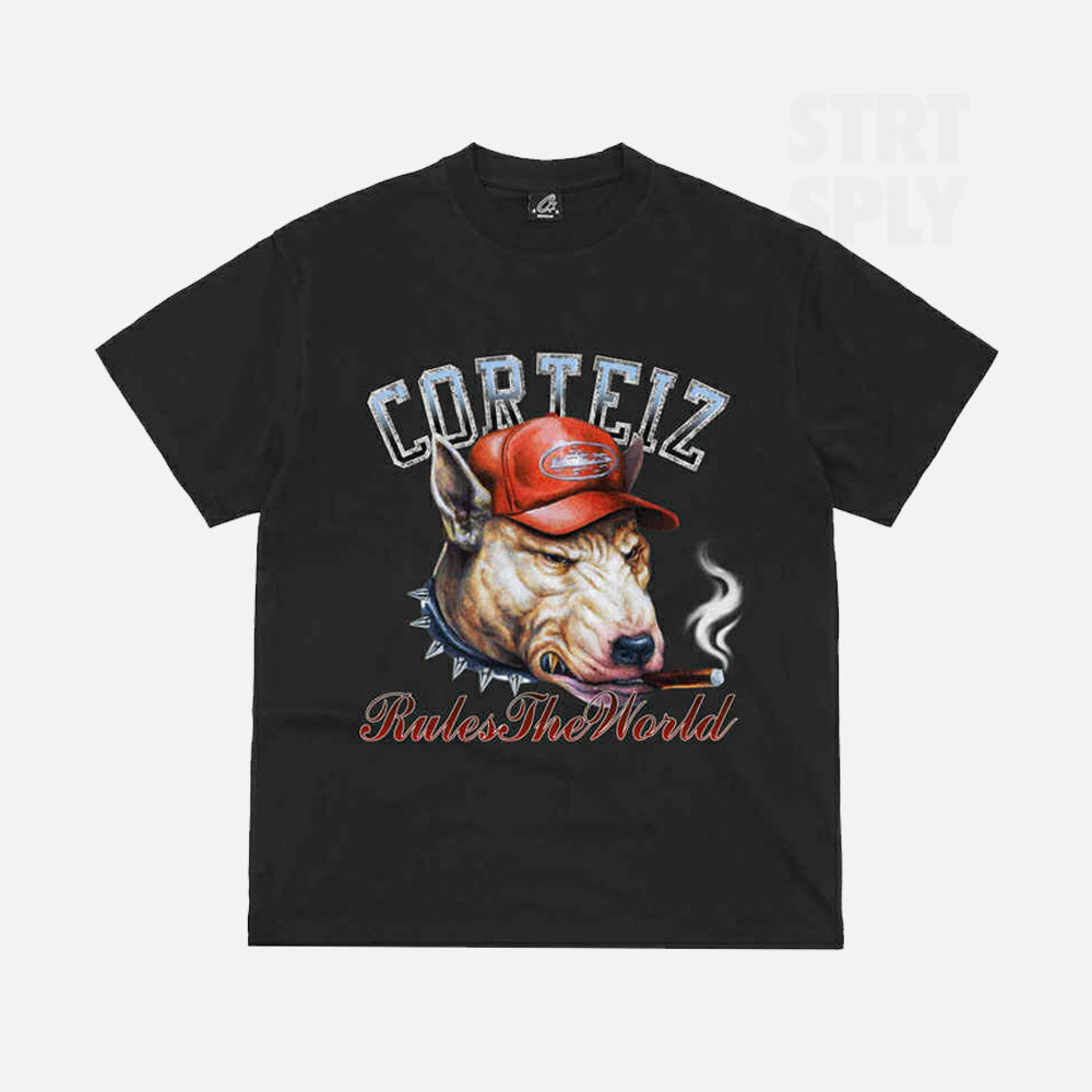 Corteiz RTW Dog Pound T-Shirt - Black