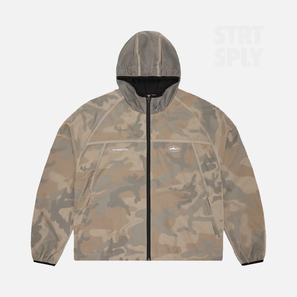 Corteiz RTW Dual Layer Litework Jacket - Desert Camo