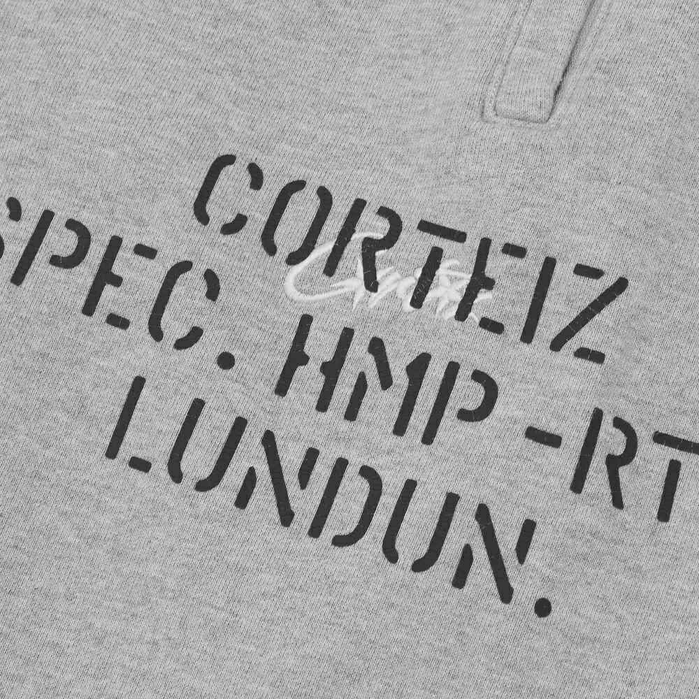 Corteiz RTW HMP Stencil Open Hem Sweatpant - Light Heather