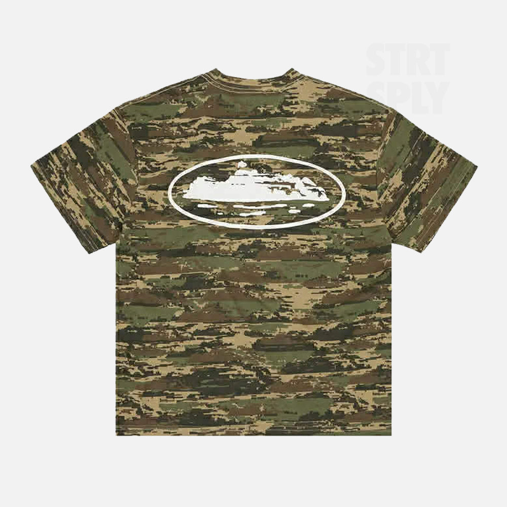 Corteiz RTW Island Puff Print T-Shirt - Digicamo