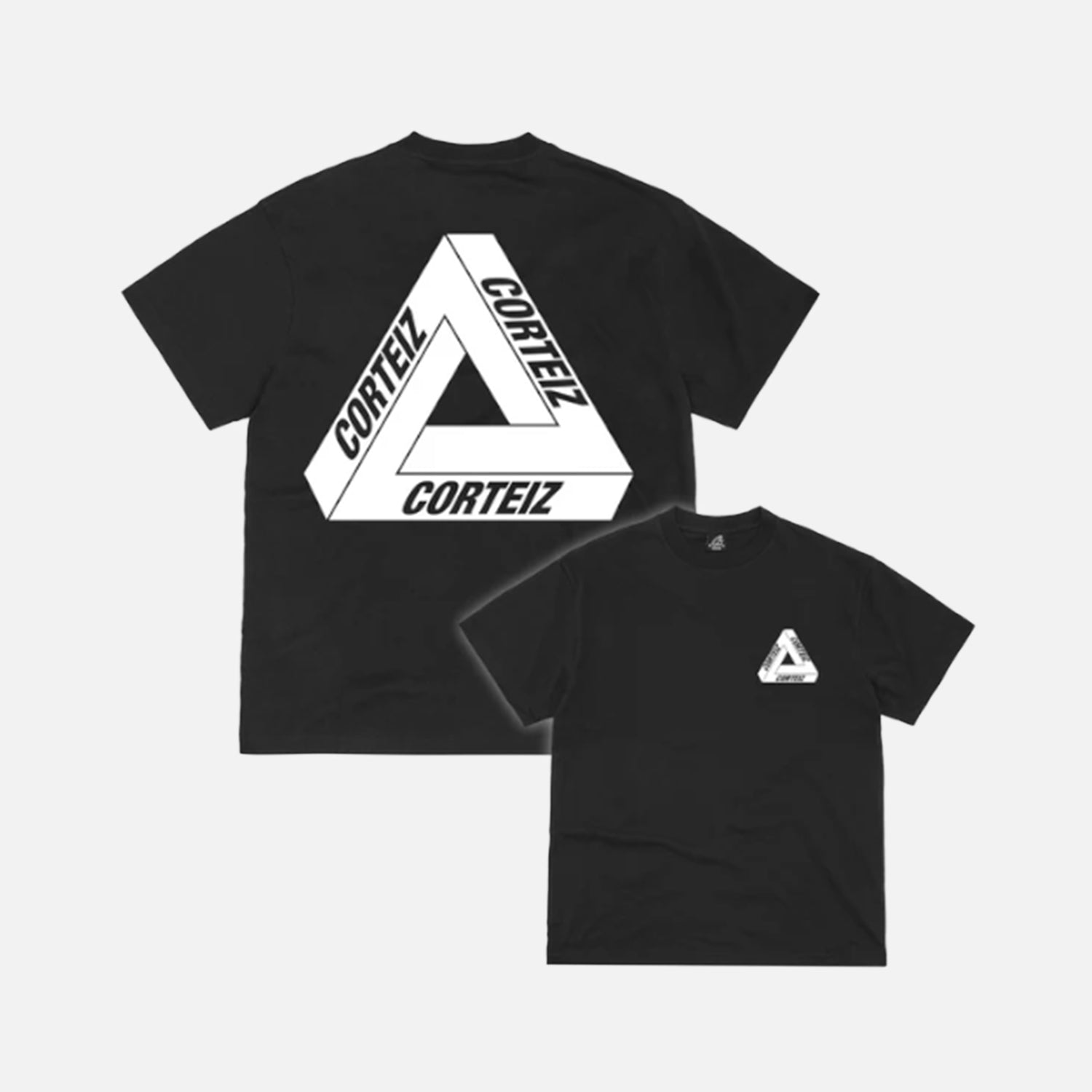 Corteiz RTW Really Complicated Triangle T-Shirt - Black