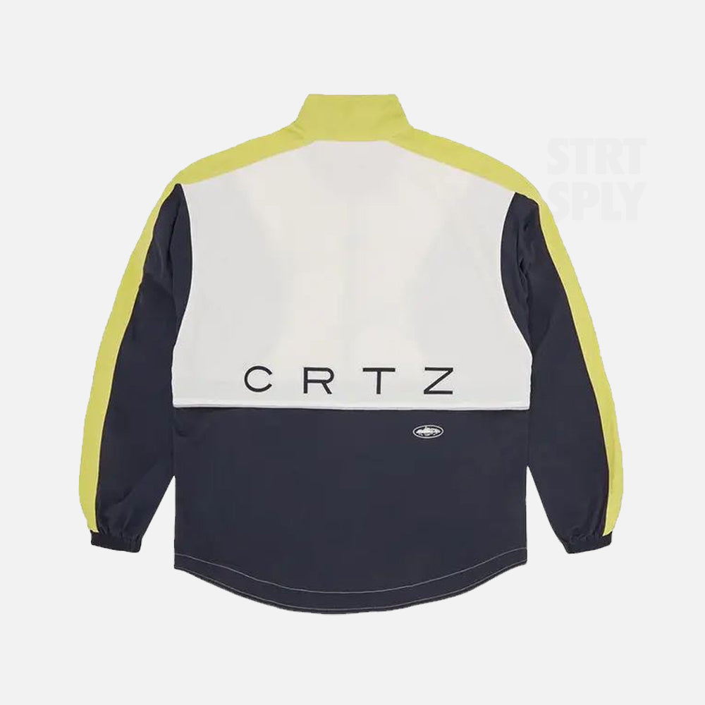 Corteiz RTW Wingz Shuku Jacket - Navy / Lime