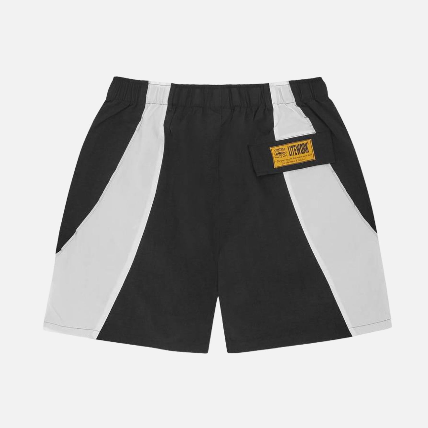 Corteiz RTW Spring Shorts - Black / White