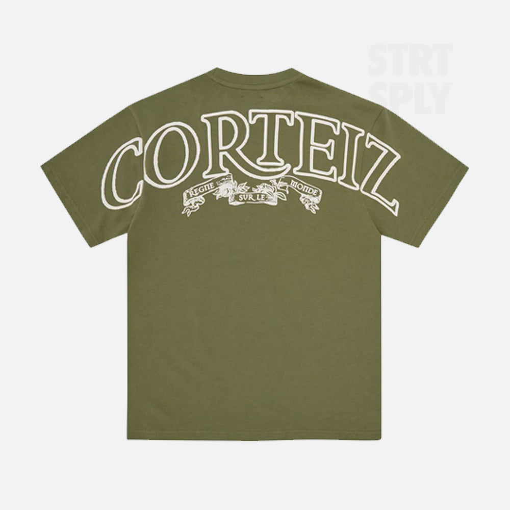 Corteiz RTW Royale Heavyweight T-Shirt - Olive