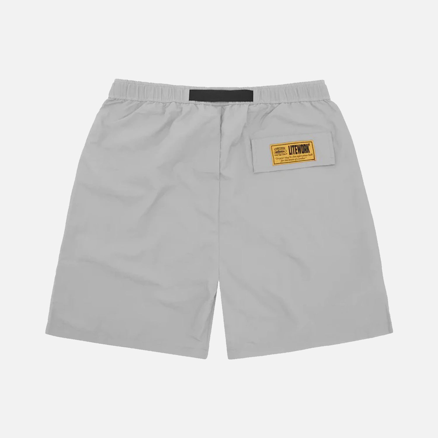 Corteiz RTW Crtz Nylon Shorts - Grey / White