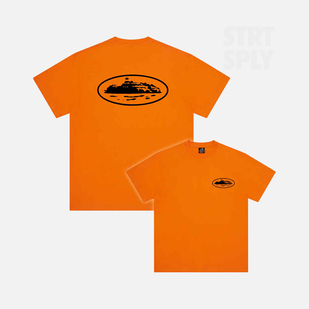 Corteiz RTW OG Island T-Shirt - Orange