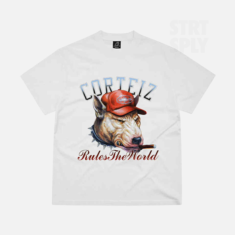 Corteiz RTW Dog Pound T-Shirt - White