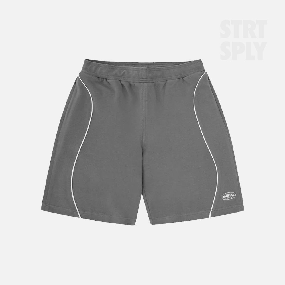 Corteiz RTW Island Pique Short - Grey