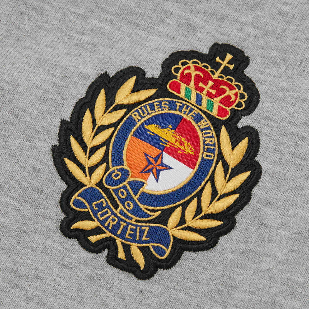 Corteiz RTW Royale Crest Shorts - Heather Grey